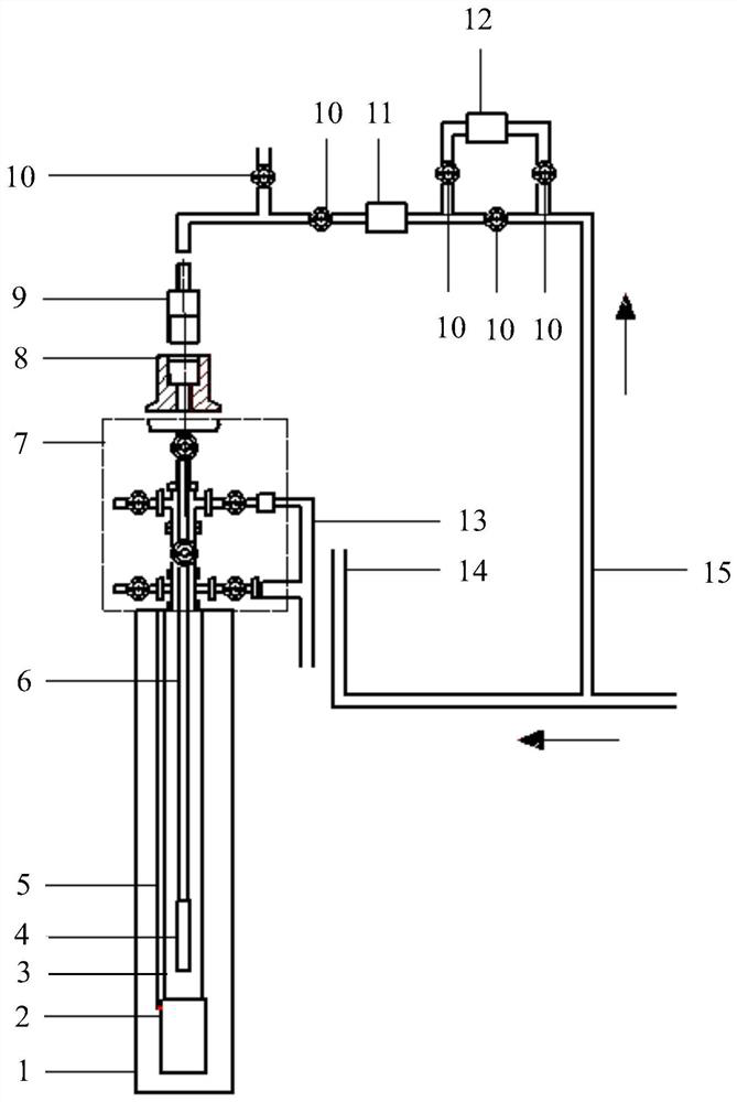 Watering paraffin control method for prefabricated small oil pipe in rodless lifting oil well shaft