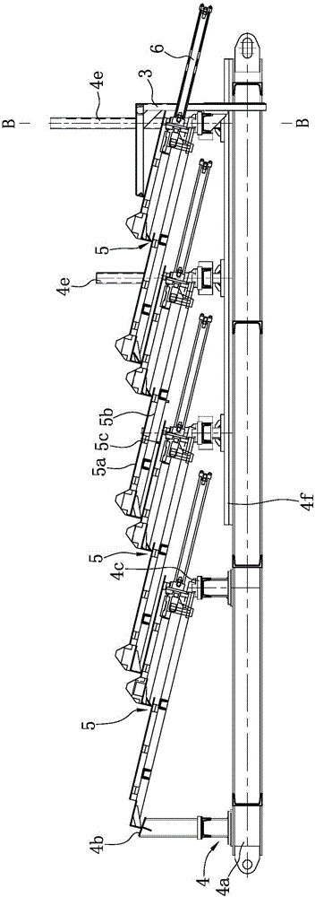 Composite grate structure parameter matching adjustment device