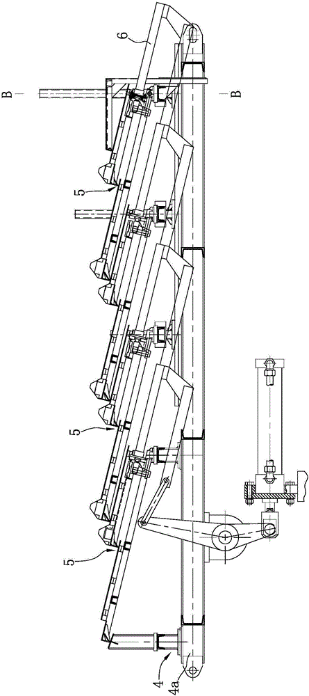 Composite grate structure parameter matching adjustment device