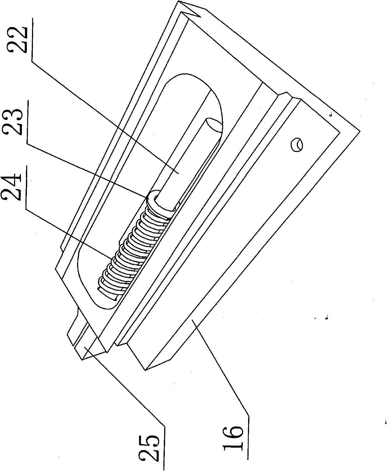 Double-direction automatic profiling turning machine