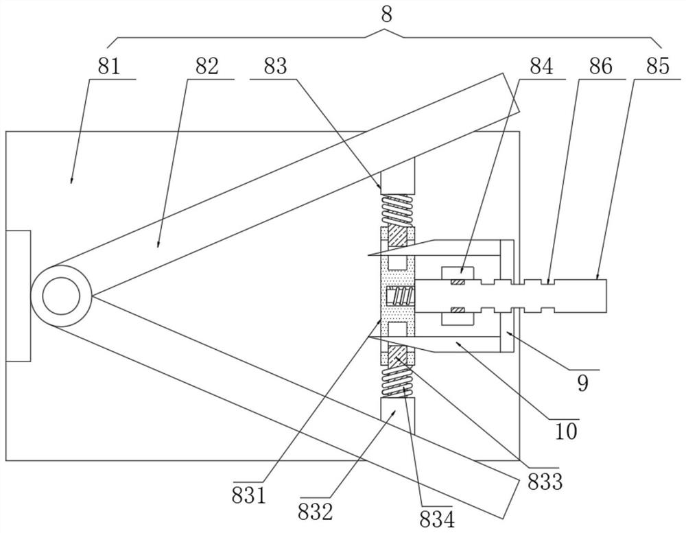 A vest bag making machine for plastic packaging with a flattening device and its application method