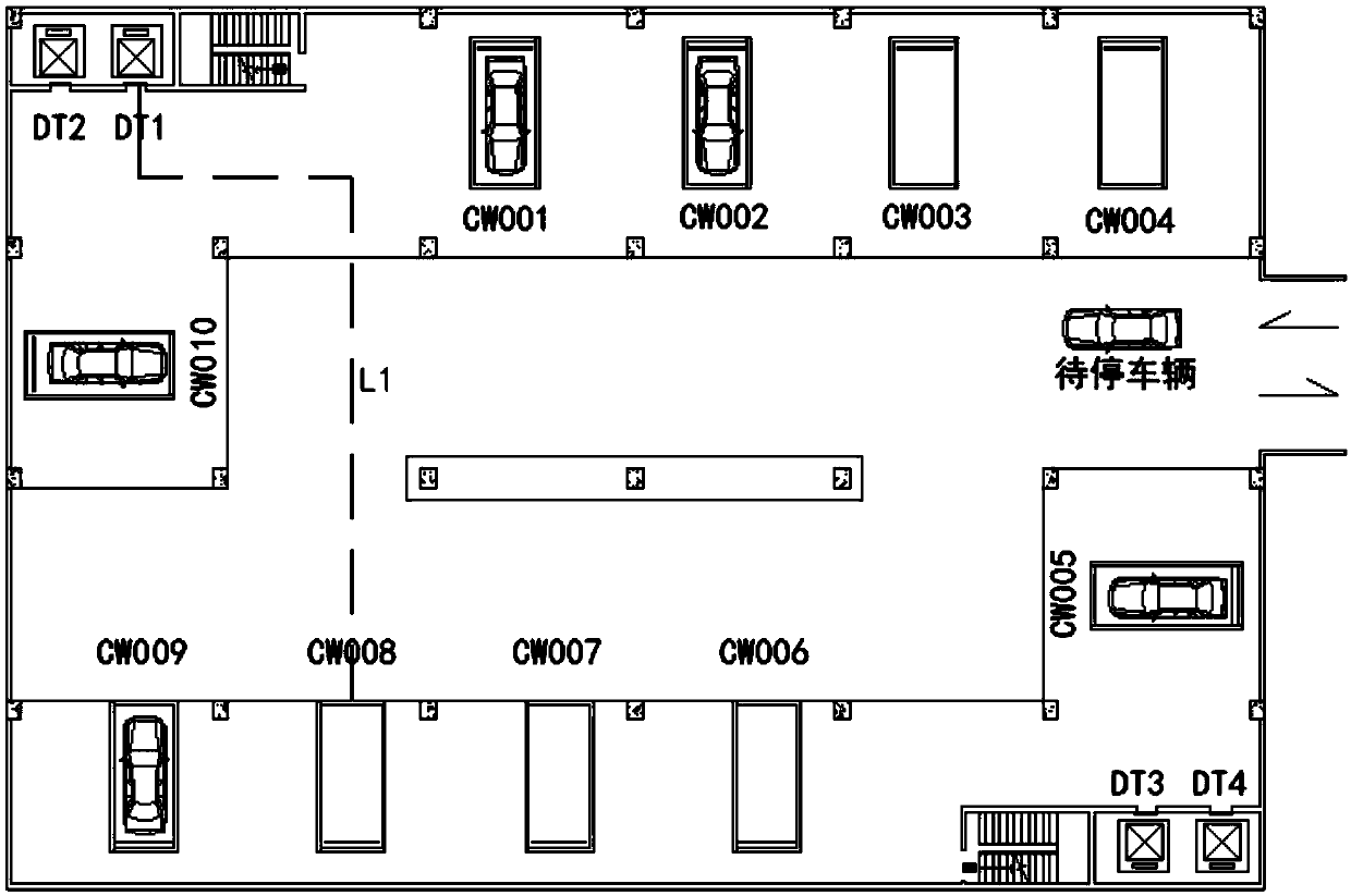 Intelligent indoor parking area parking space recommendation system for large building