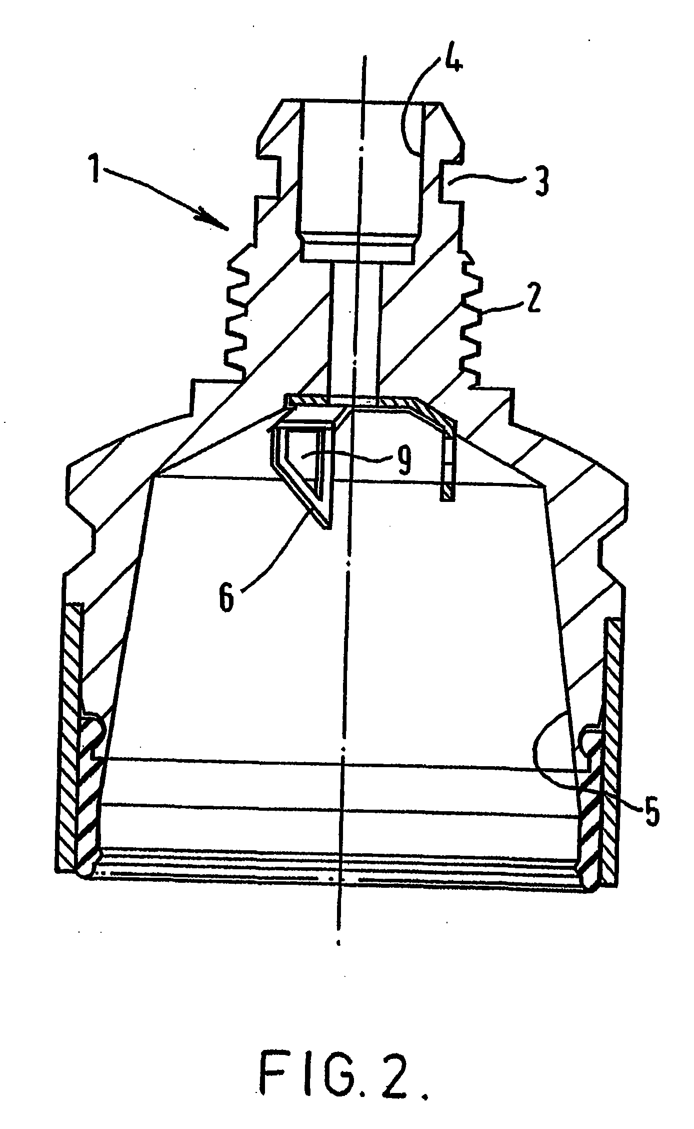Closed cartridge for preparing a beverage for extraction under pressure