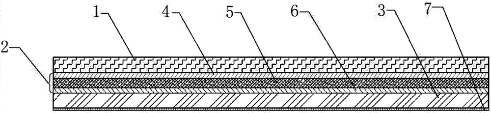 Military puncture-proof, tear-resistant, anti-static and high-barrier camouflage painting composite and preparation method thereof
