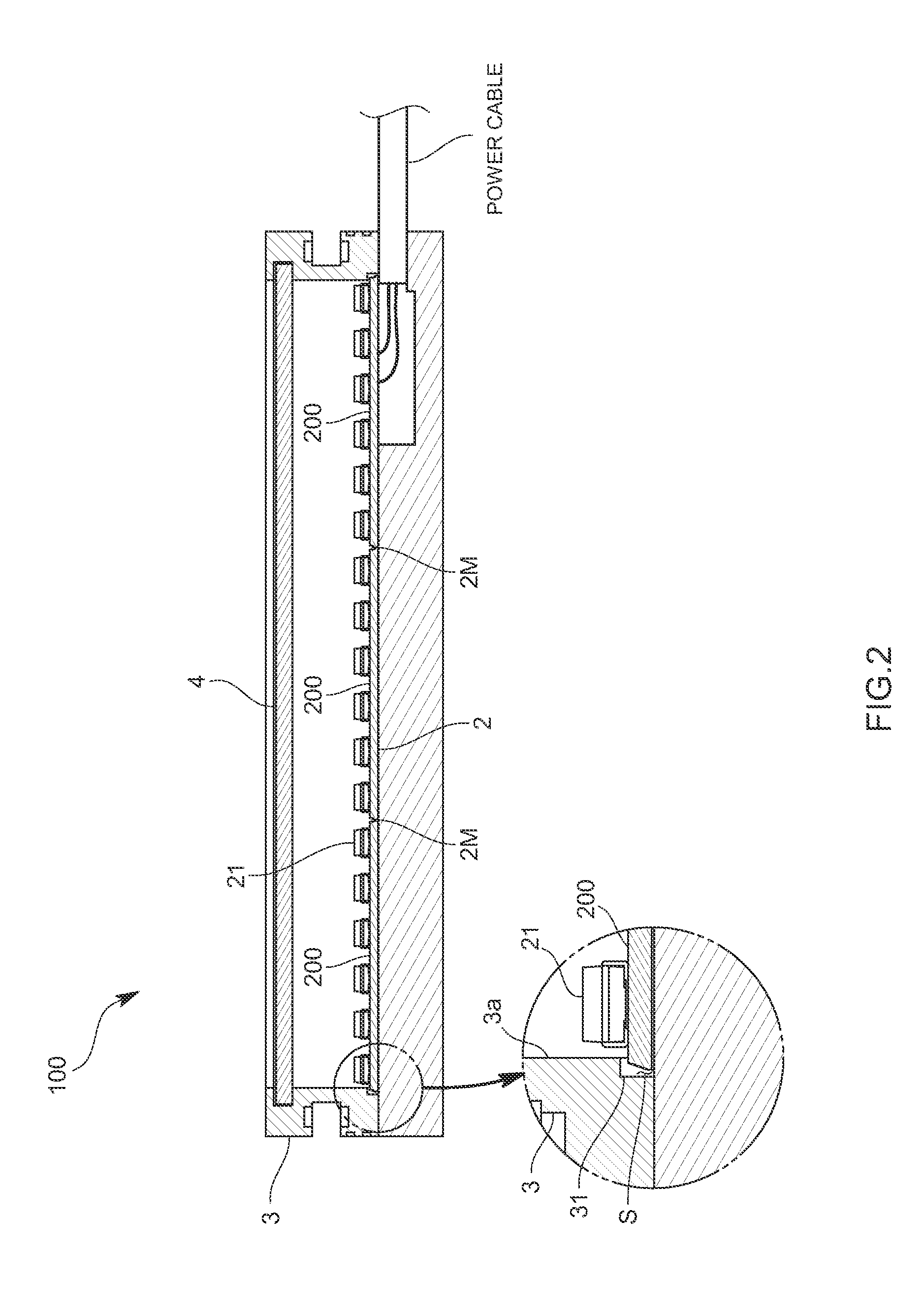 LED wiring board and light irradiation apparatus