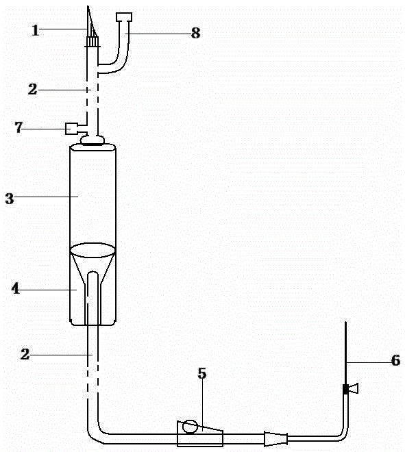 Disposable self-closing safety infusion set