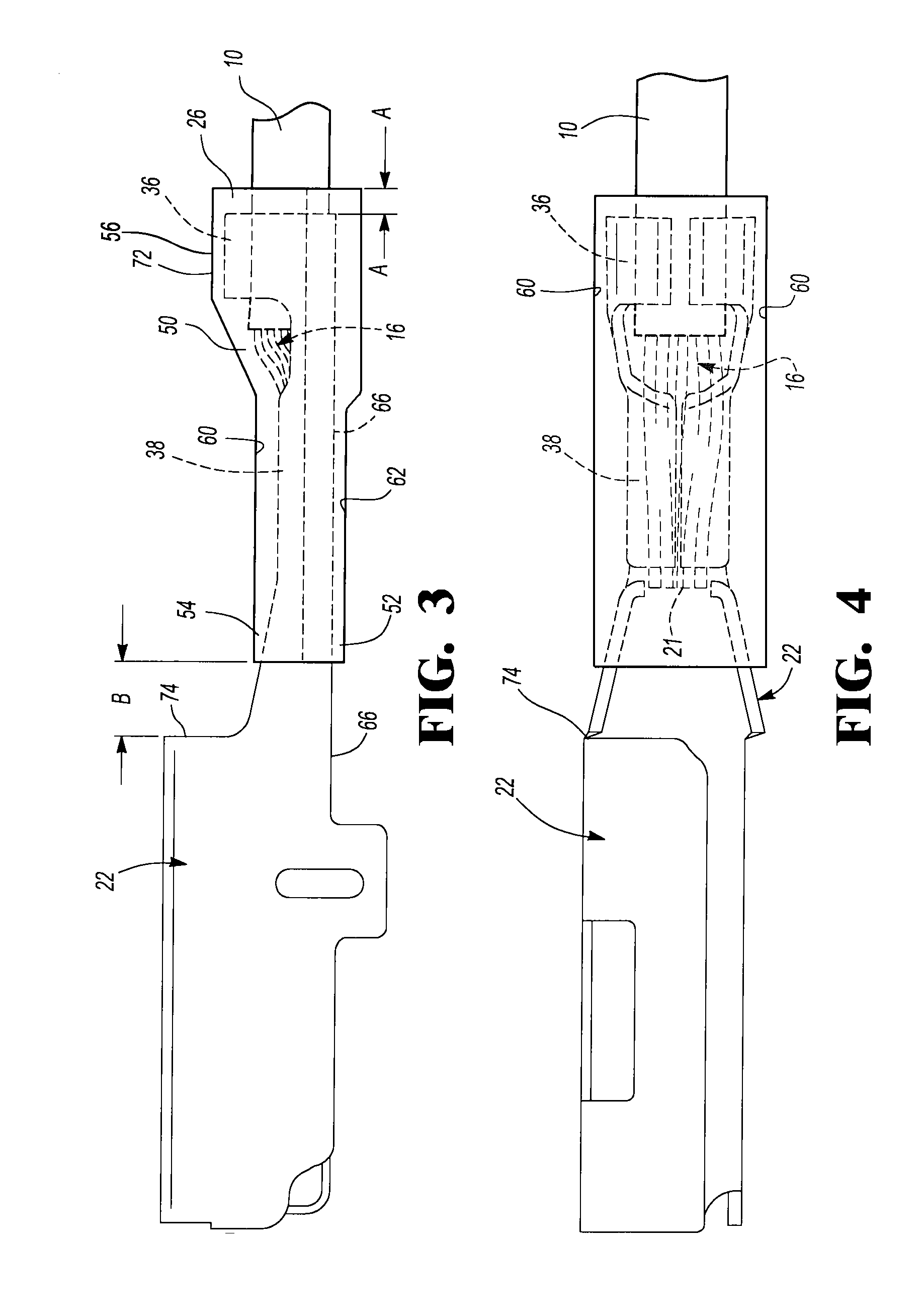 Electrical terminal connection with molded seal