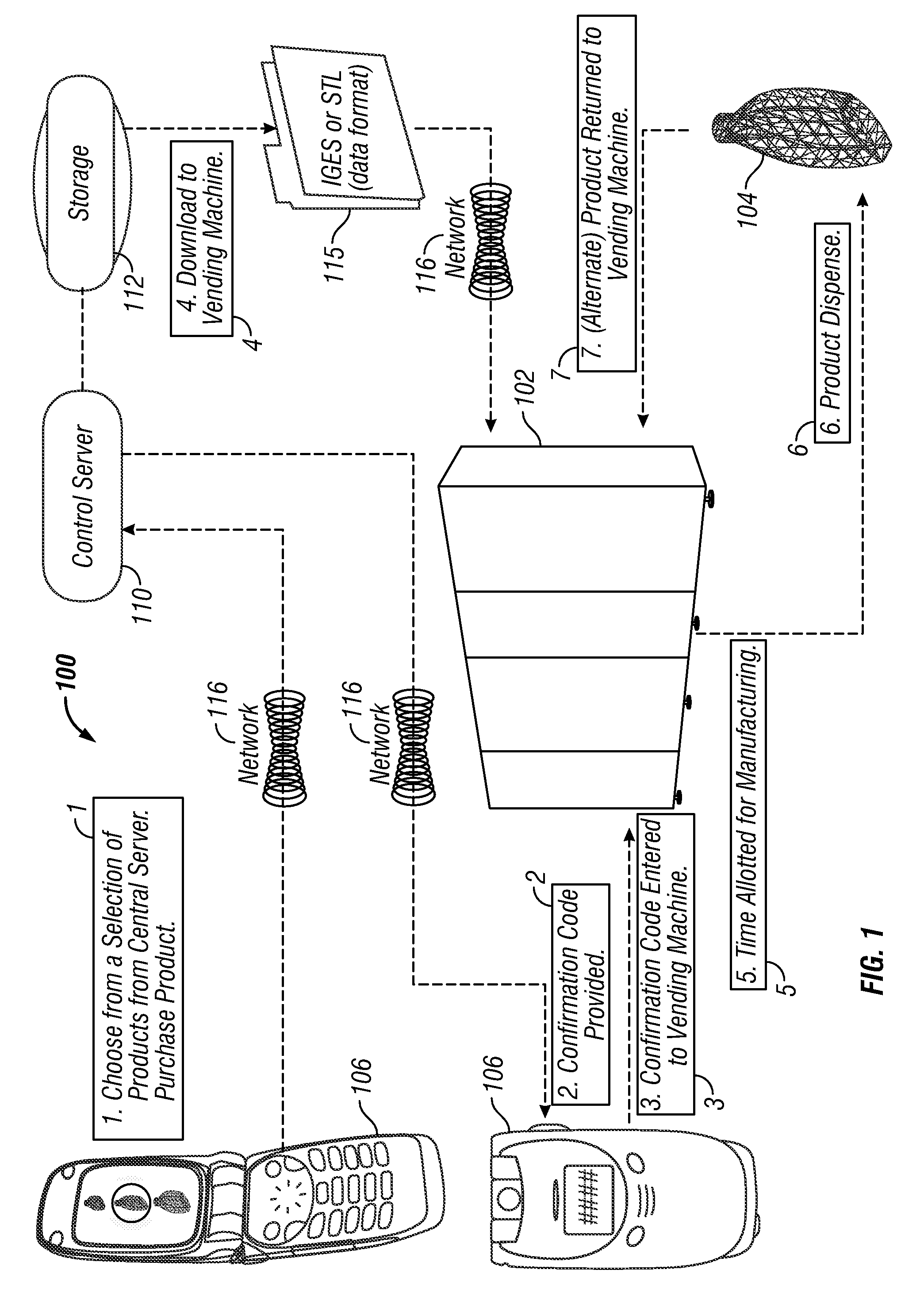 Internet-enabled apparatus, system and methods for physically and virtually rendering three-dimensional objects