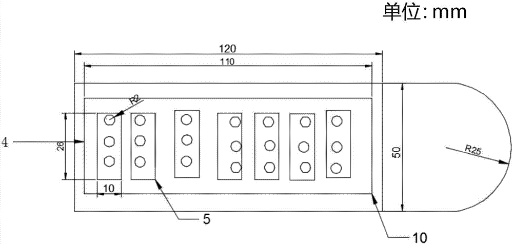 LED wearable osteoporosis treatment instrument