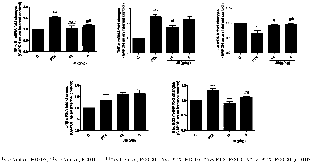 Traditional Chinese medicine composition for preventing and treating peripheral neuropathy caused by chemotherapy and application of traditional Chinese medicine composition