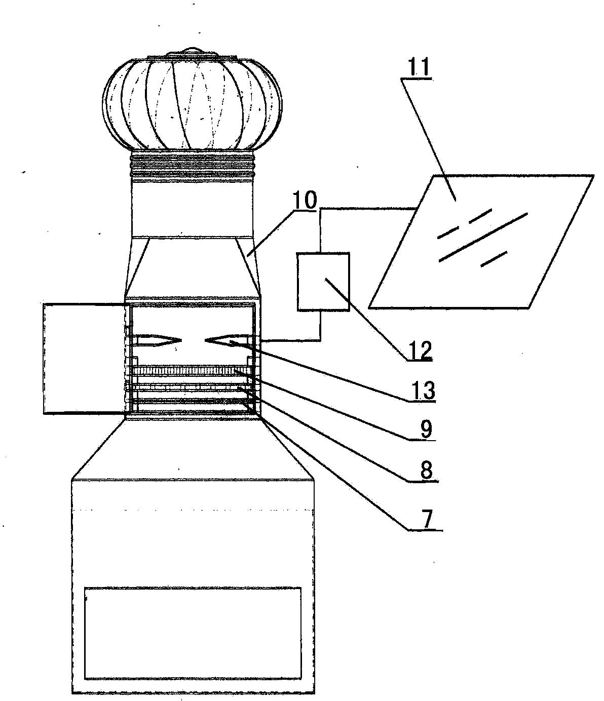 Unpowered automatic air purifier