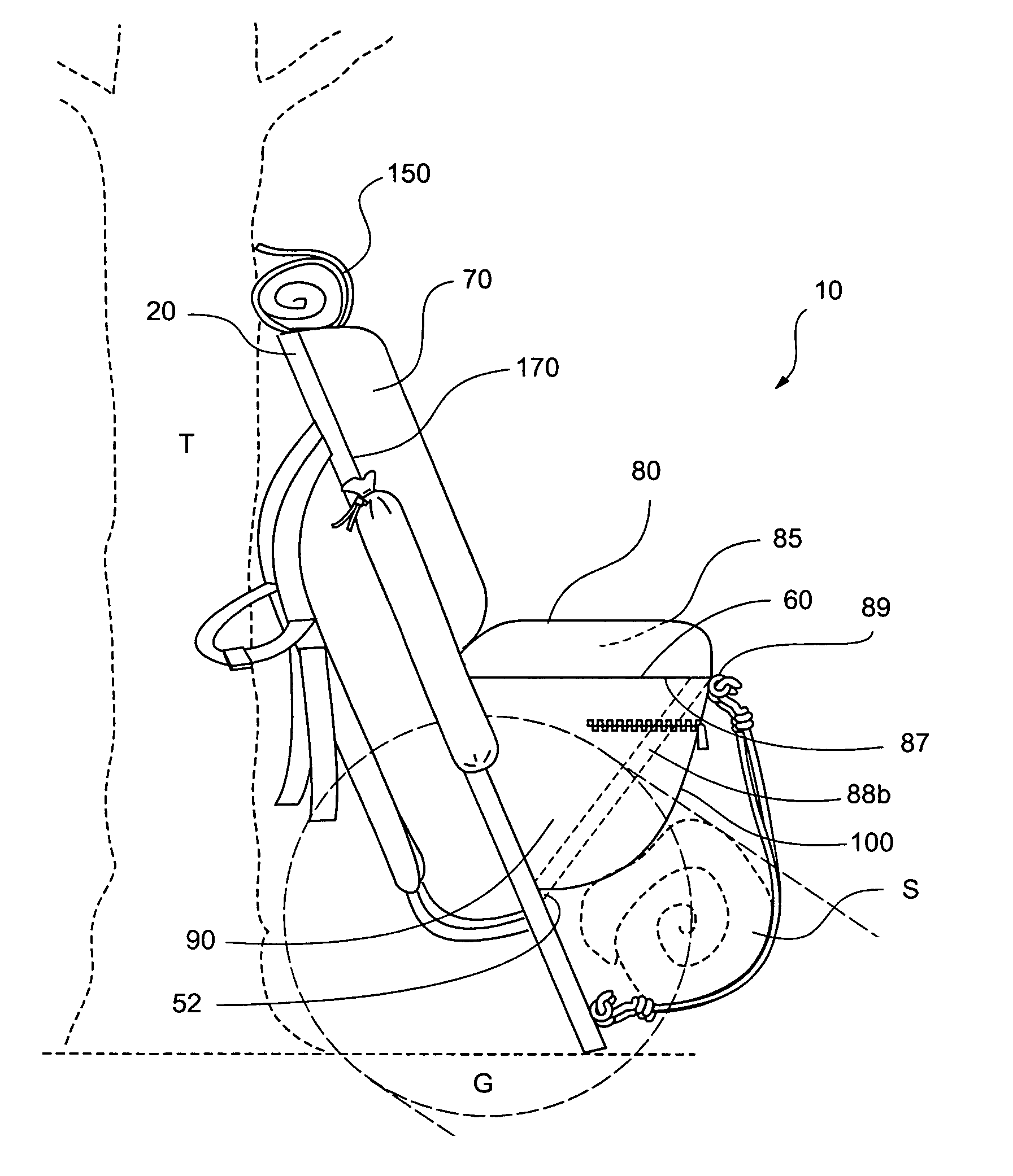 Hunting pack stool and method of use thereof