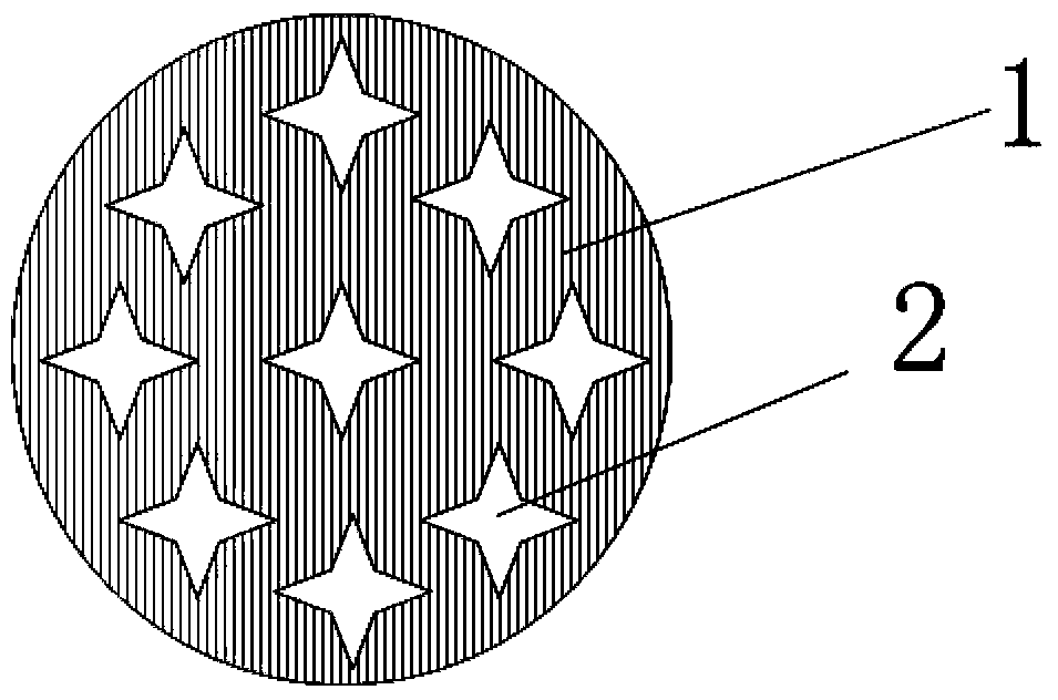 A carbonaceous heat source with both self-extinguishing and anti-shedding functions