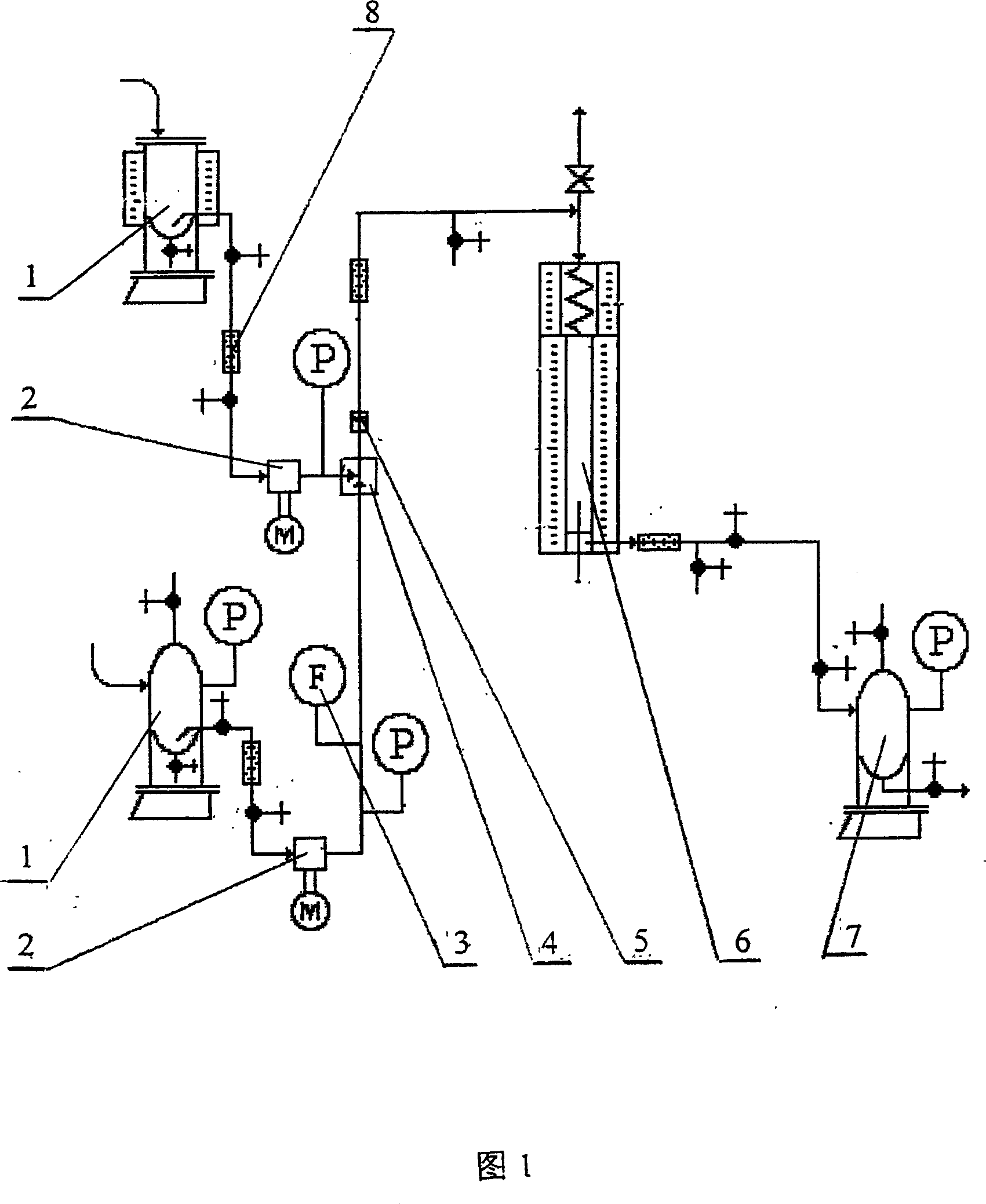 Simulated thermal-insulating reaction experimental method in laboratory