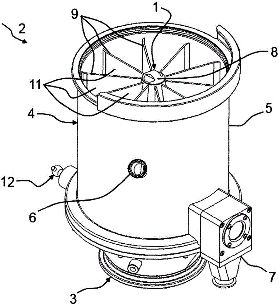 Rotary dryer star and method for treating solid particles