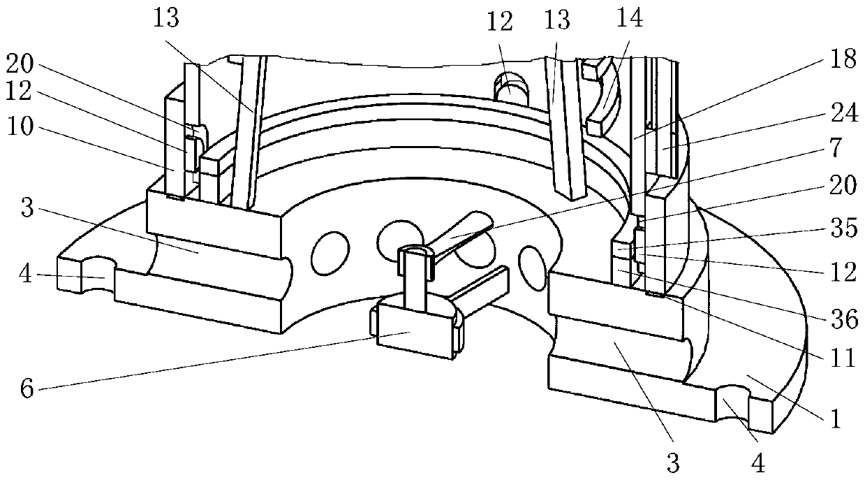 Electric power distribution network control cabinet