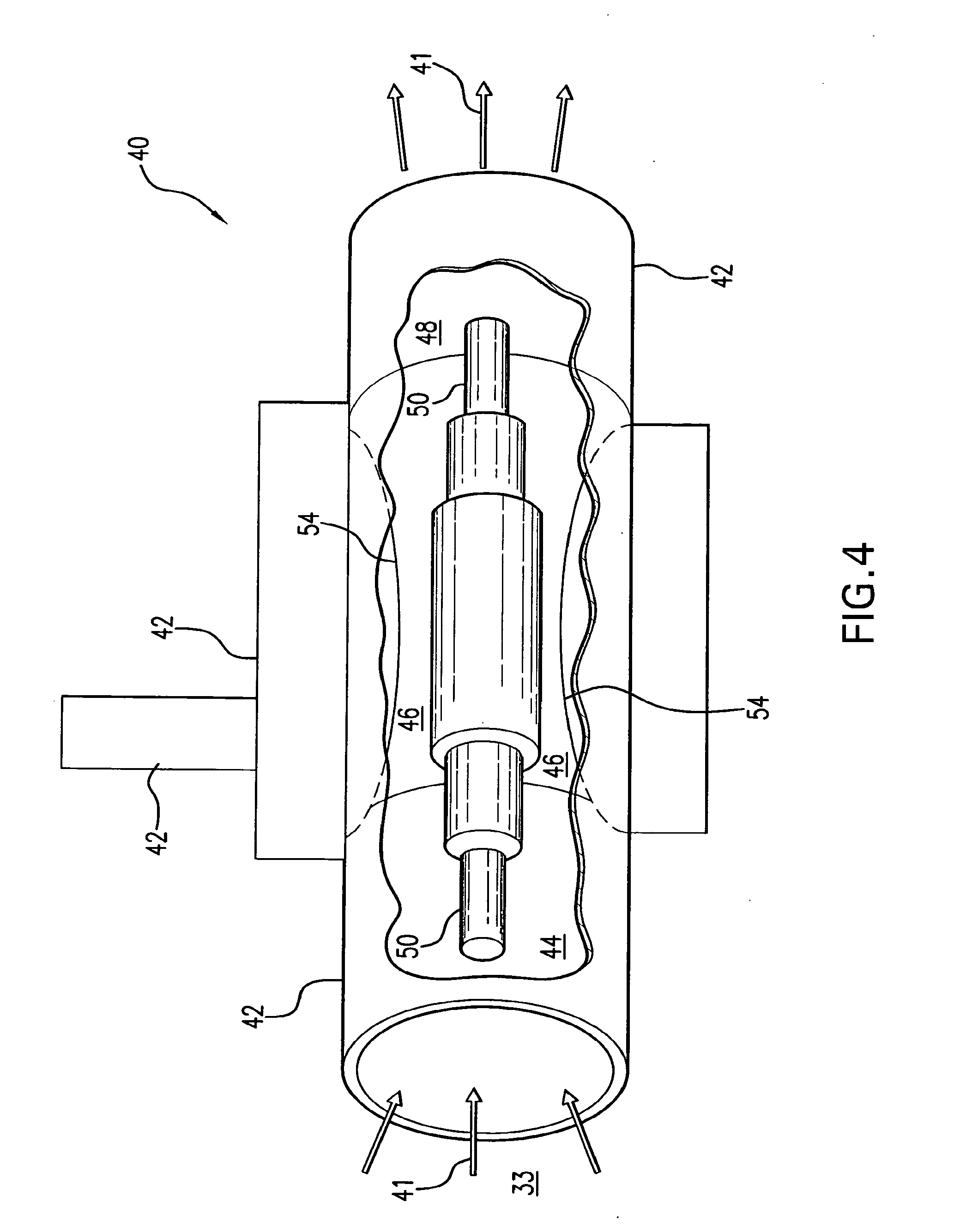 Apparatus and method for treating impurities in air and materials