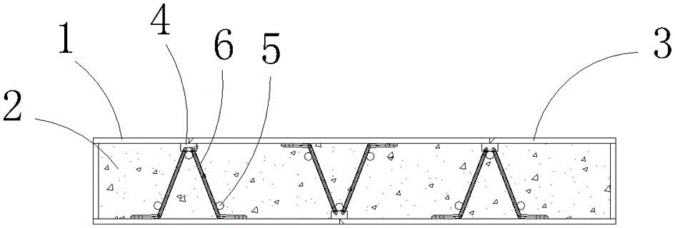 Truss type multi-cavity steel plate shear wall and operation method thereof