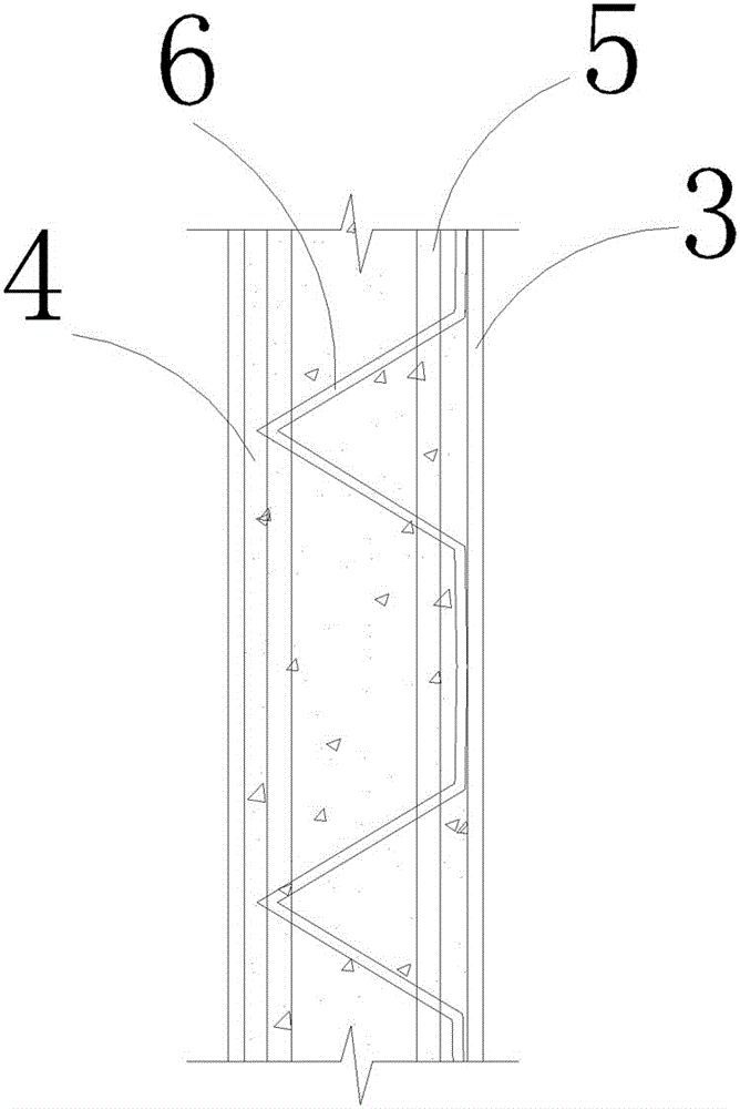 Truss type multi-cavity steel plate shear wall and operation method thereof