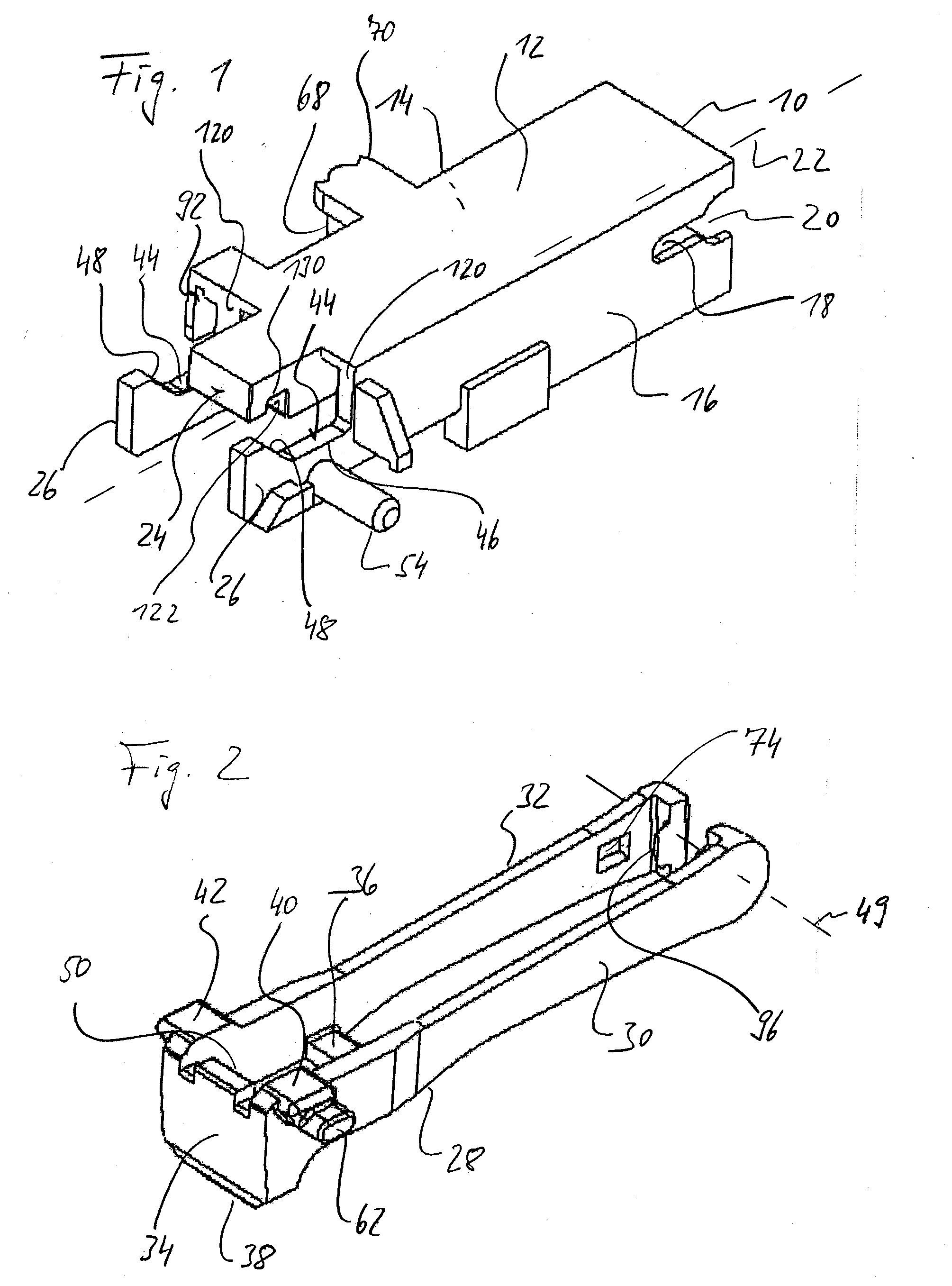 Door latch device for a domestic appliance, in particular for a dish washer