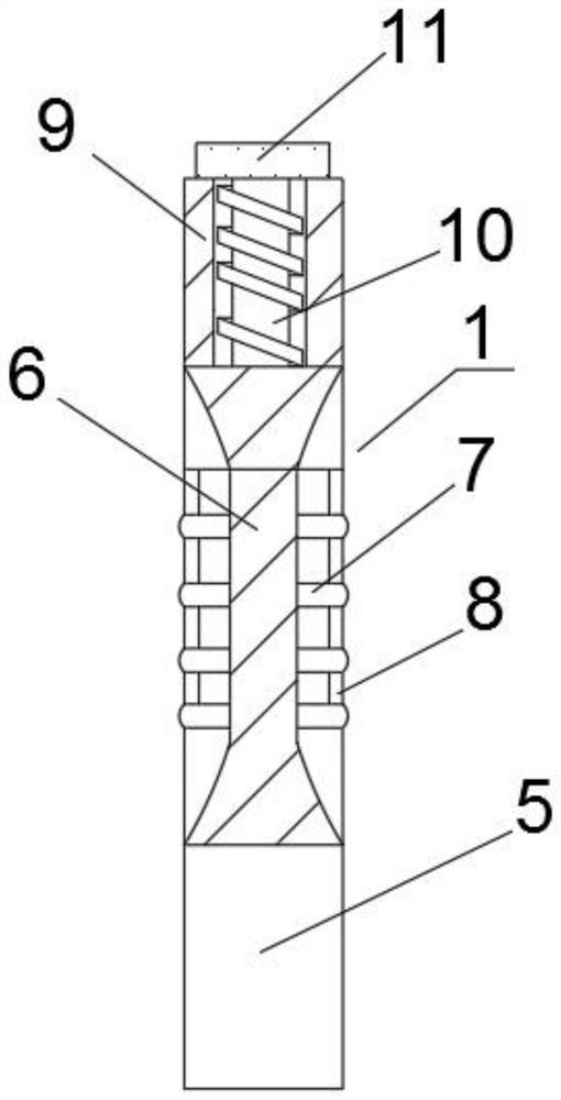 Portable tool for recovering tapered wall-piercing casing and method of use