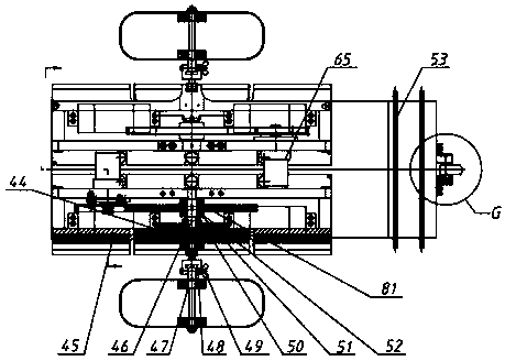 Wheelchair-type lower limb rehabilitation training device and training method thereof