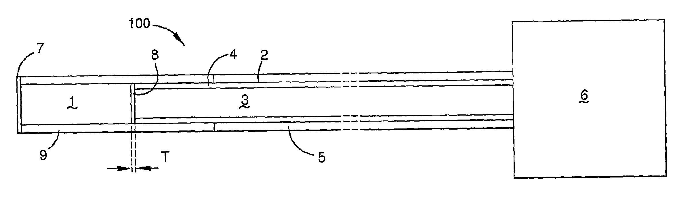 Fibre optic dosimeter