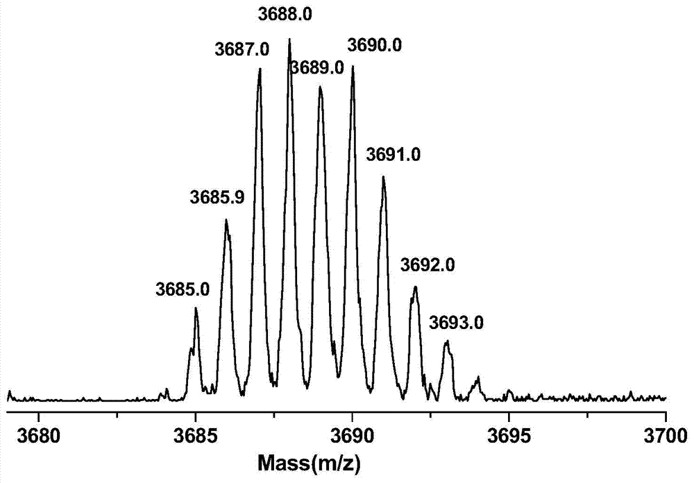 P substance peptide probe capable of specific recognition of neurokinin-1 receptor protein, and preparation and application thereof