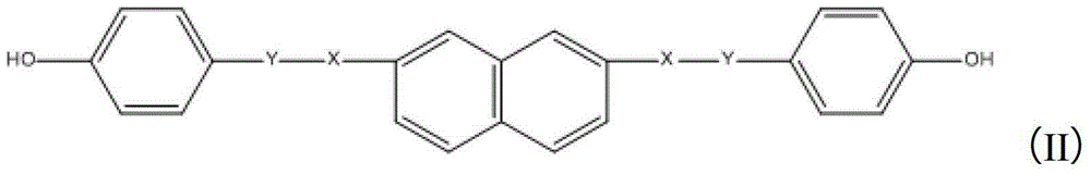 Naphthalene-containing liquid crystal epoxy resin compound, its preparation method and composition