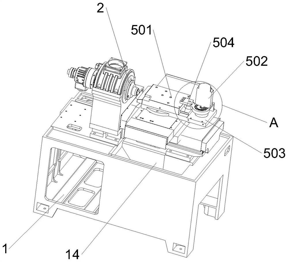 High-precision numerical control machine tool machining all-in-one machine