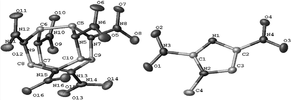 Hexanitrohexaazaisowurtzitane and imidazole cocrystallized explosive and preparation method thereof