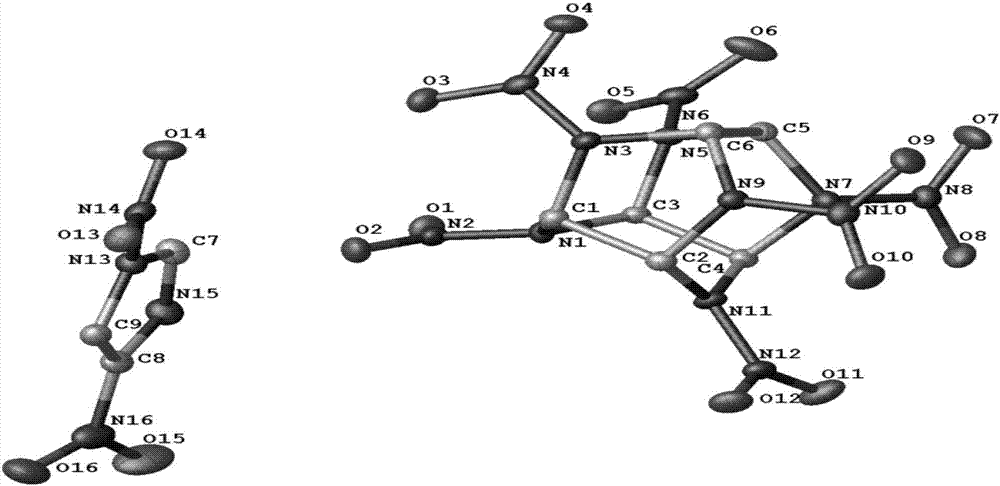 Hexanitrohexaazaisowurtzitane and imidazole cocrystallized explosive and preparation method thereof