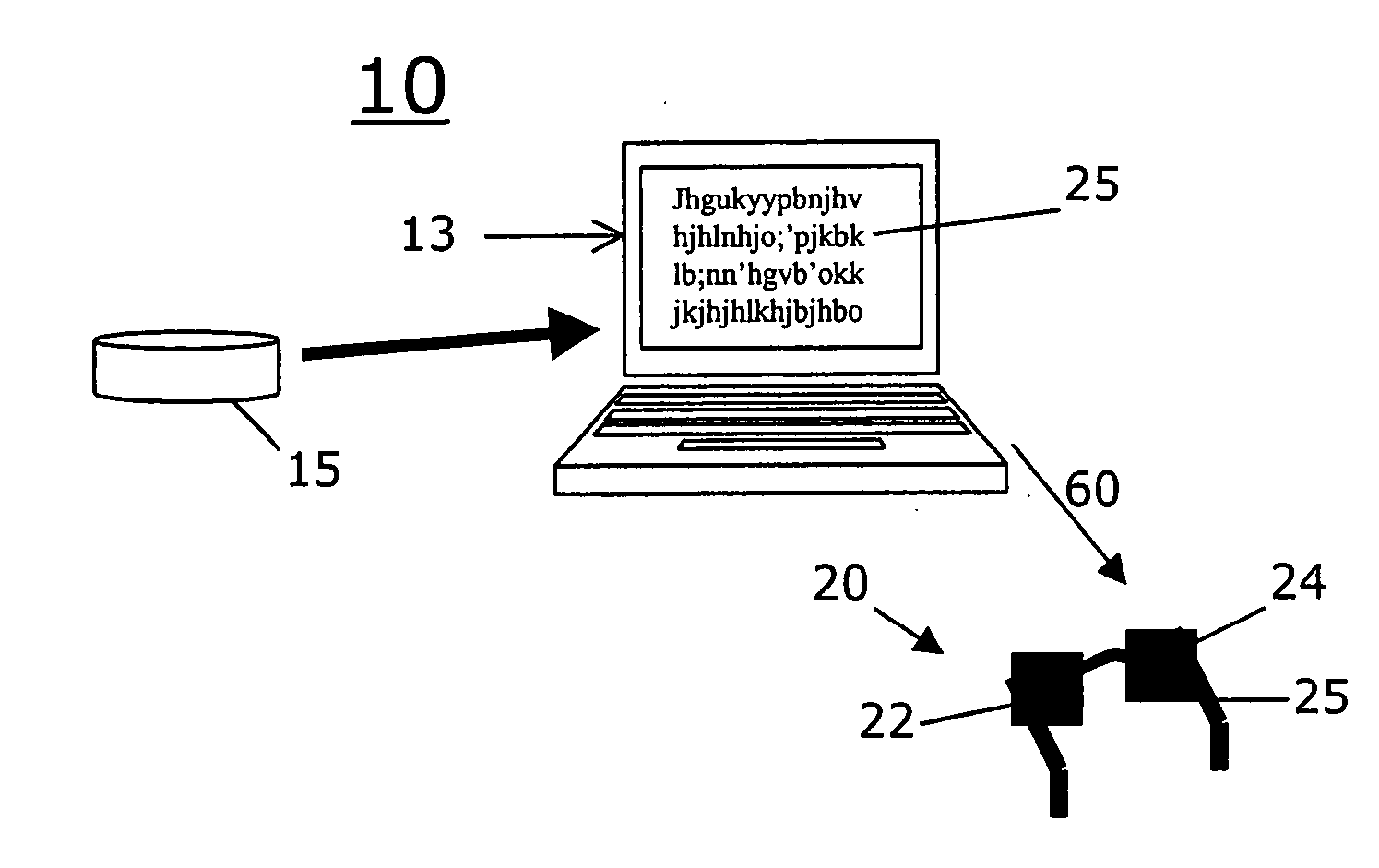 Method for displaying private/secure data