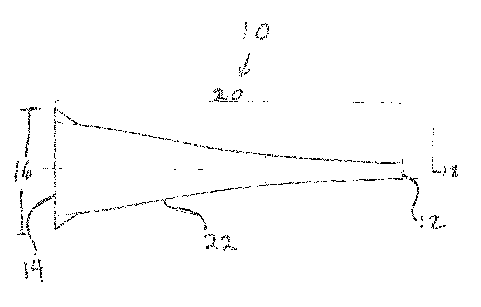 Compact broad-band admittance tunnel incorporating Gaussian beam antennas