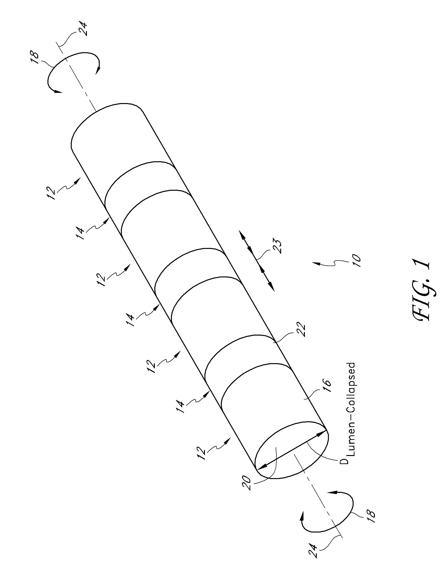 Axially-radially nested expandable device