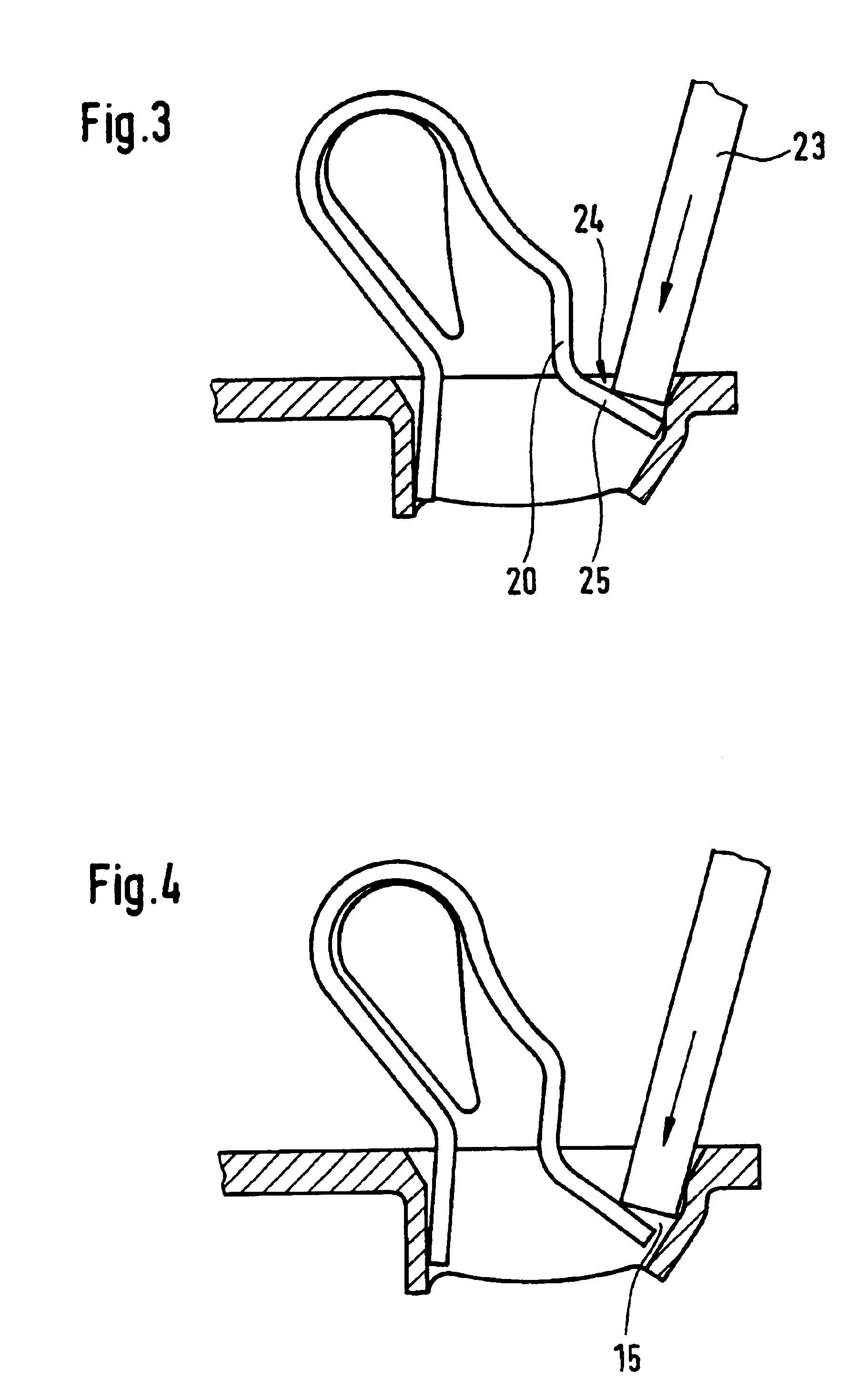 Spring-force clamp connector for an electrical conductor