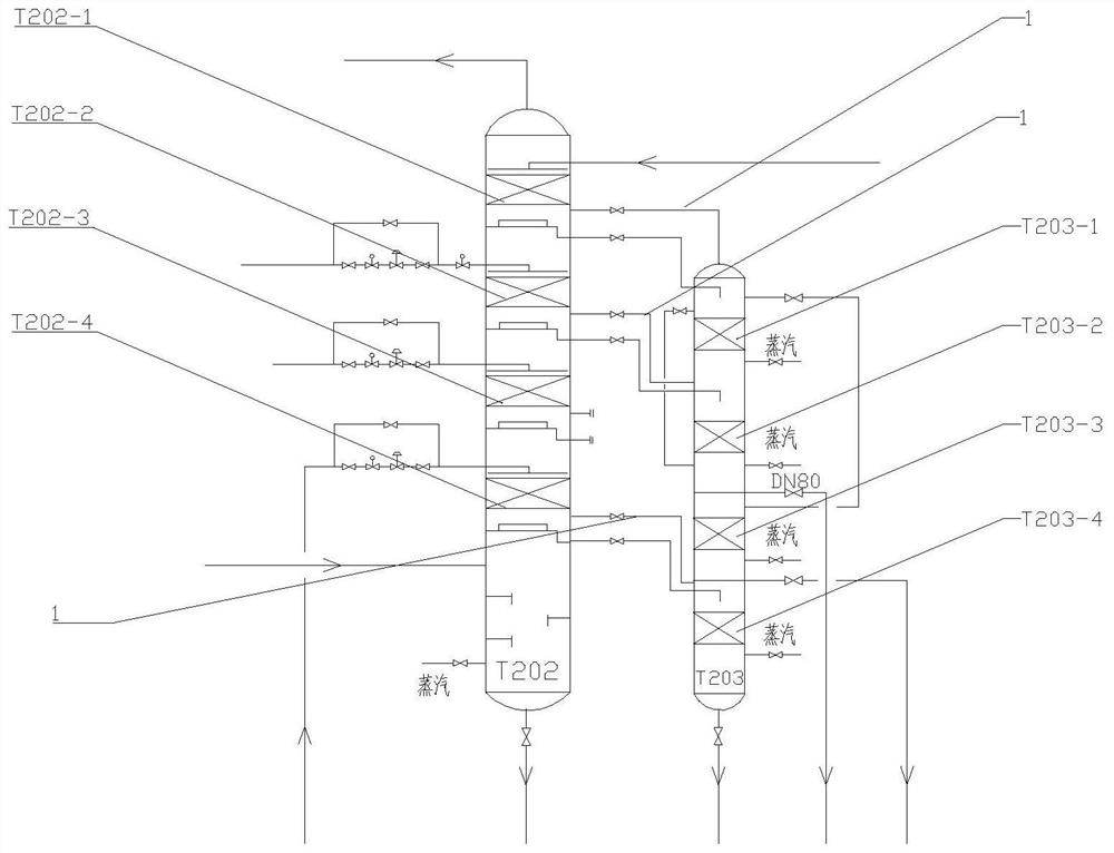 A distillation recovery device for regeneration of waste lubricating oil