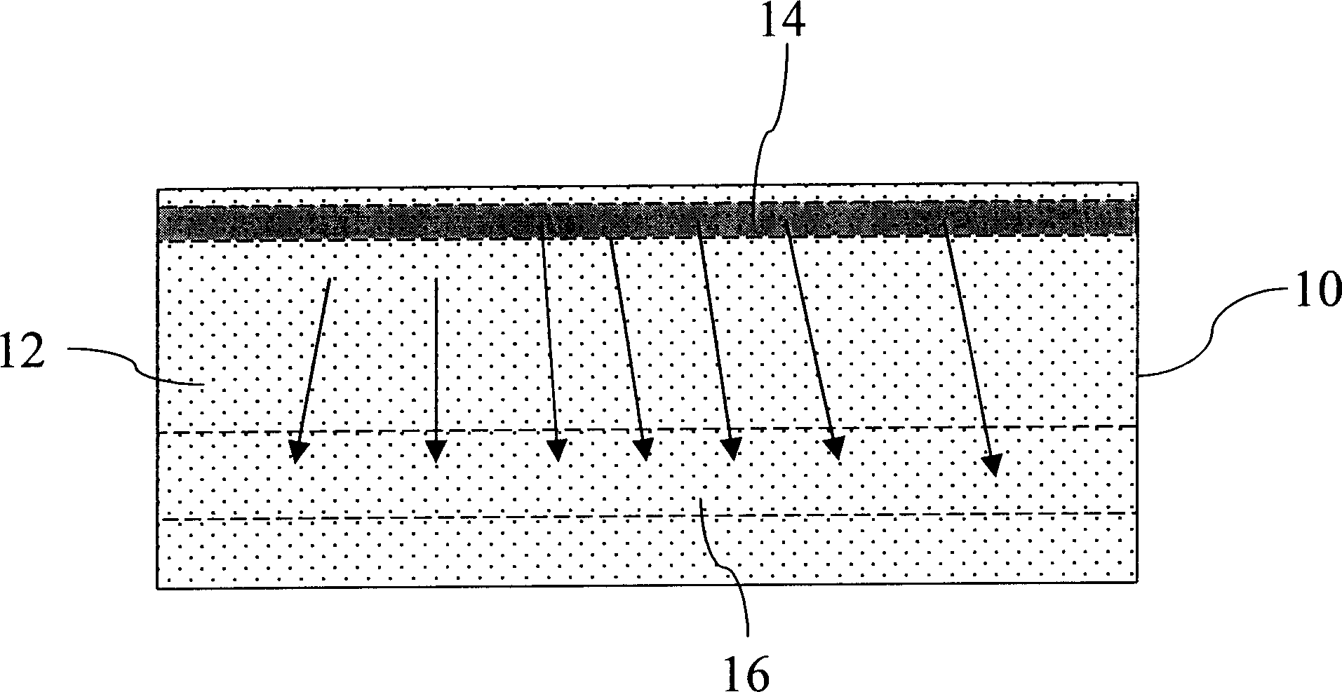 Method for eliminatnig defects on wafer by high energy full ion implantation