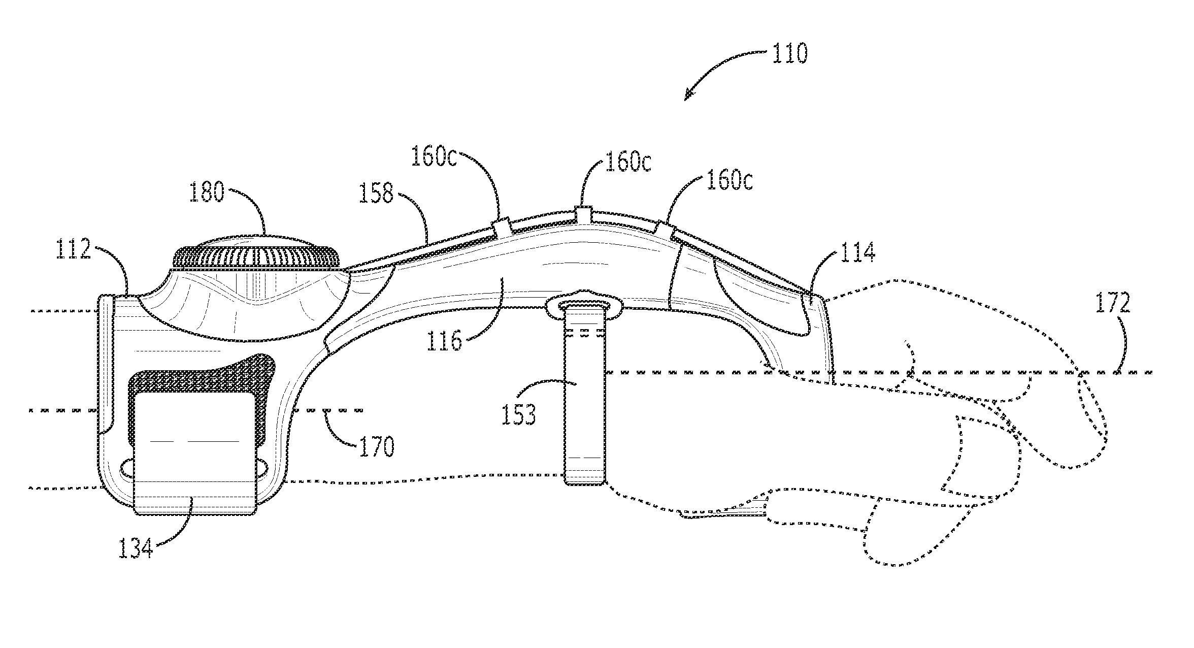 Joint positioning using support with rotary device