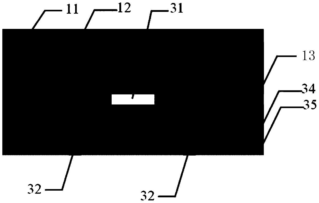 Rectangular waveguide dual-frequency common aperture antenna based on structure multiplexing