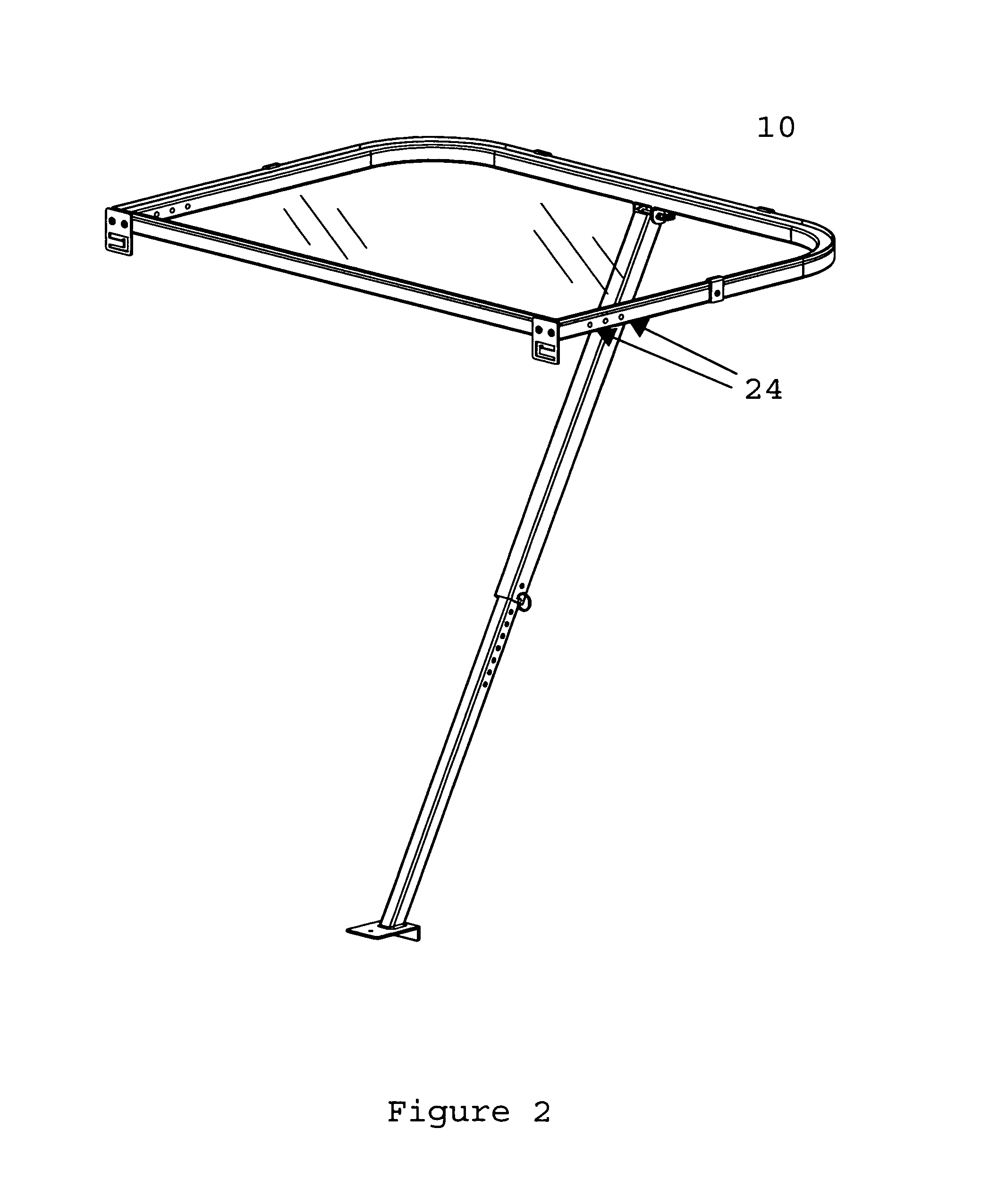 Railing extension device and method therefore