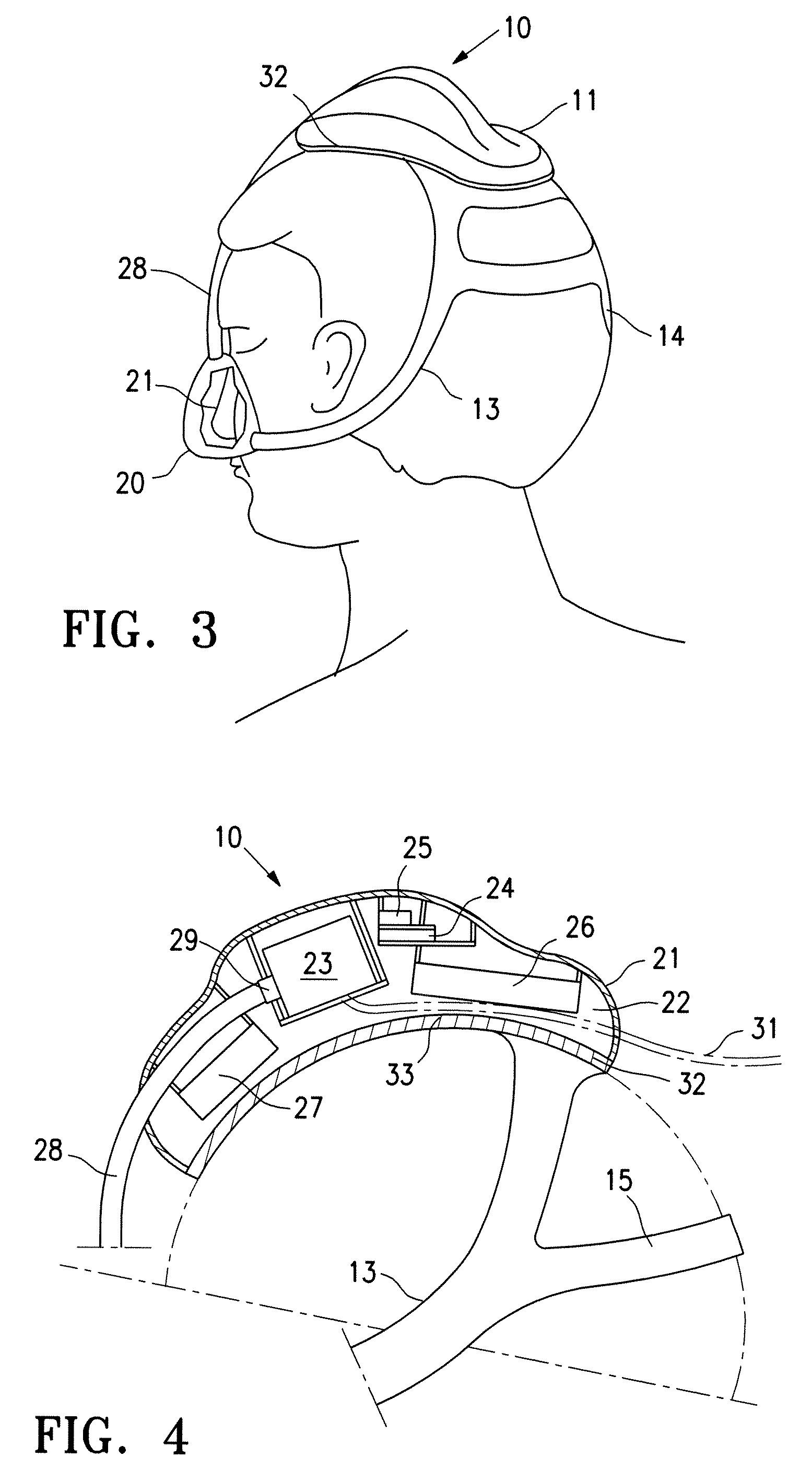 Positive Airway Pressure System With Head Position Control
