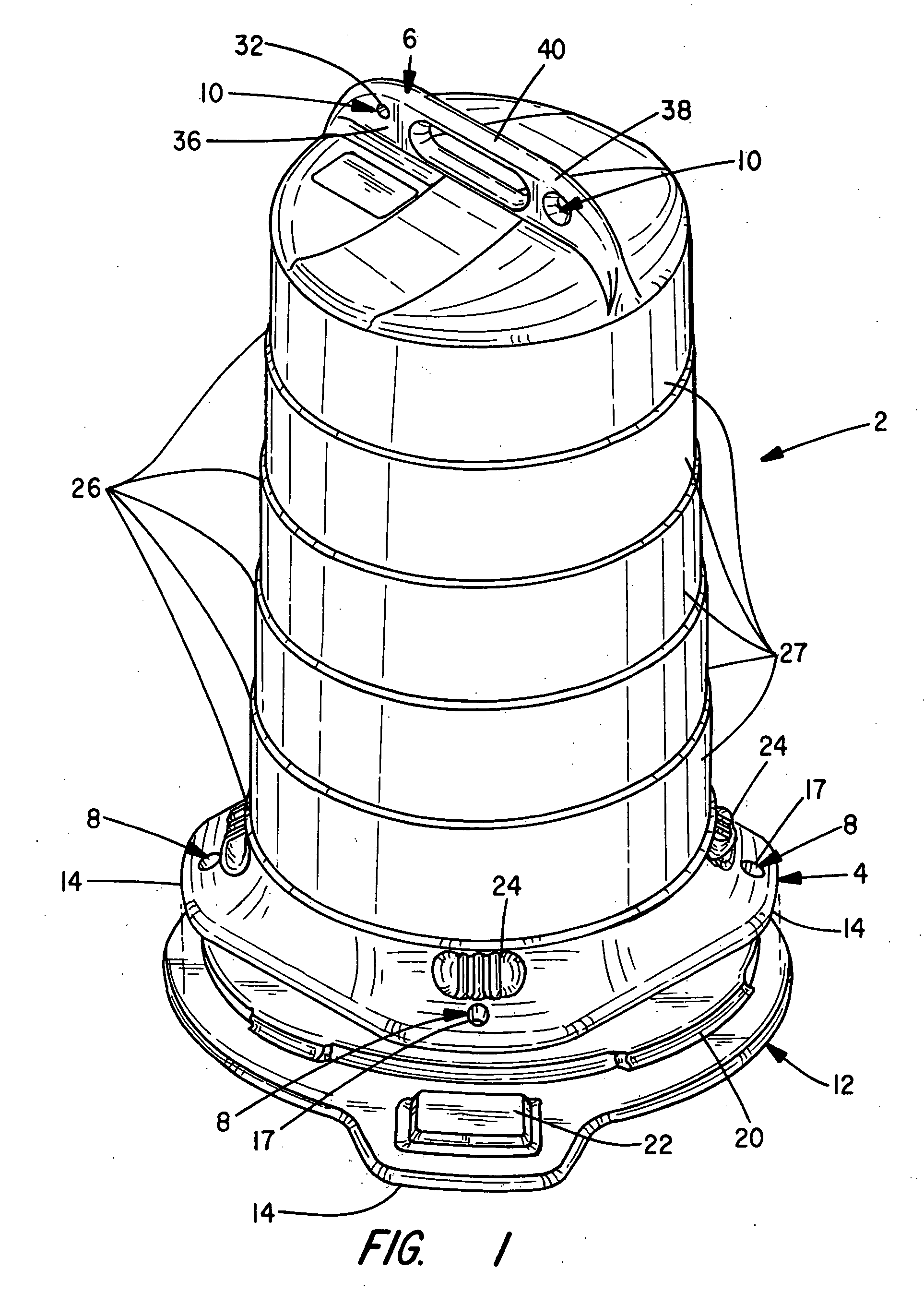 Traffic declineator barrel