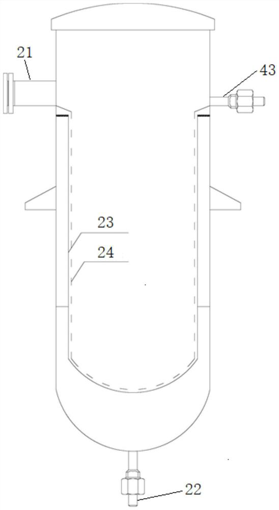 Device for automatically replacing resin