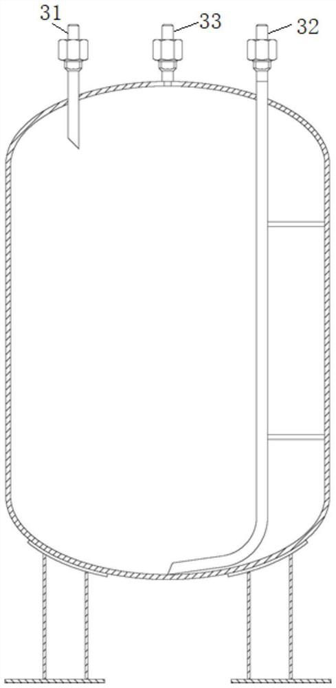 Device for automatically replacing resin