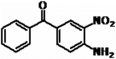 A preparing method of a mebendazole intermediate (3,4-diaminophenyl)phenyl methanone
