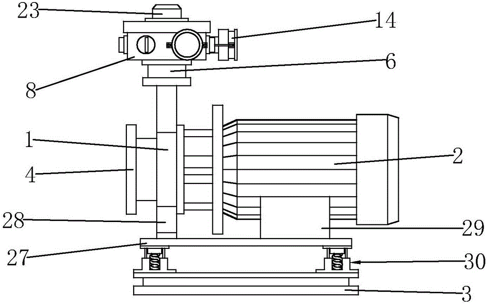 Horizontal pipeline centrifugal pump with multi-directional output function