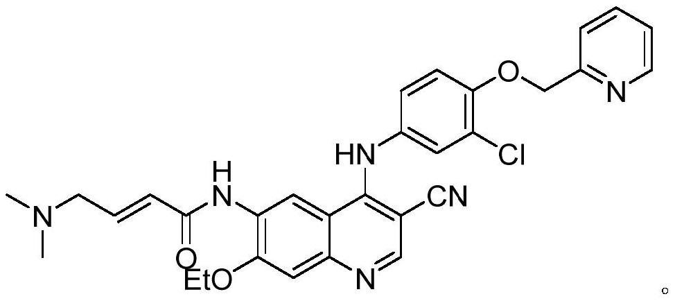A kind of method of synthesizing neratinib intermediate