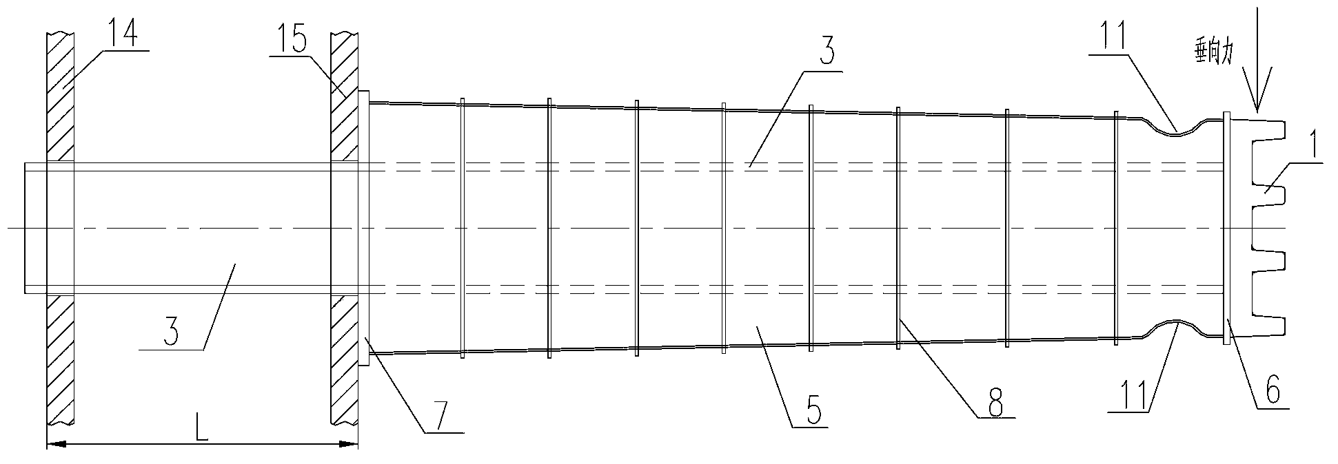 Anti-creeping energy absorption device for railway vehicle