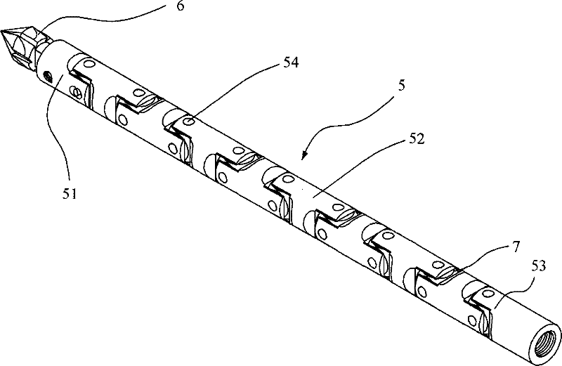 Device for drilling miniature borehole on ultra-short radius of coiled tubing
